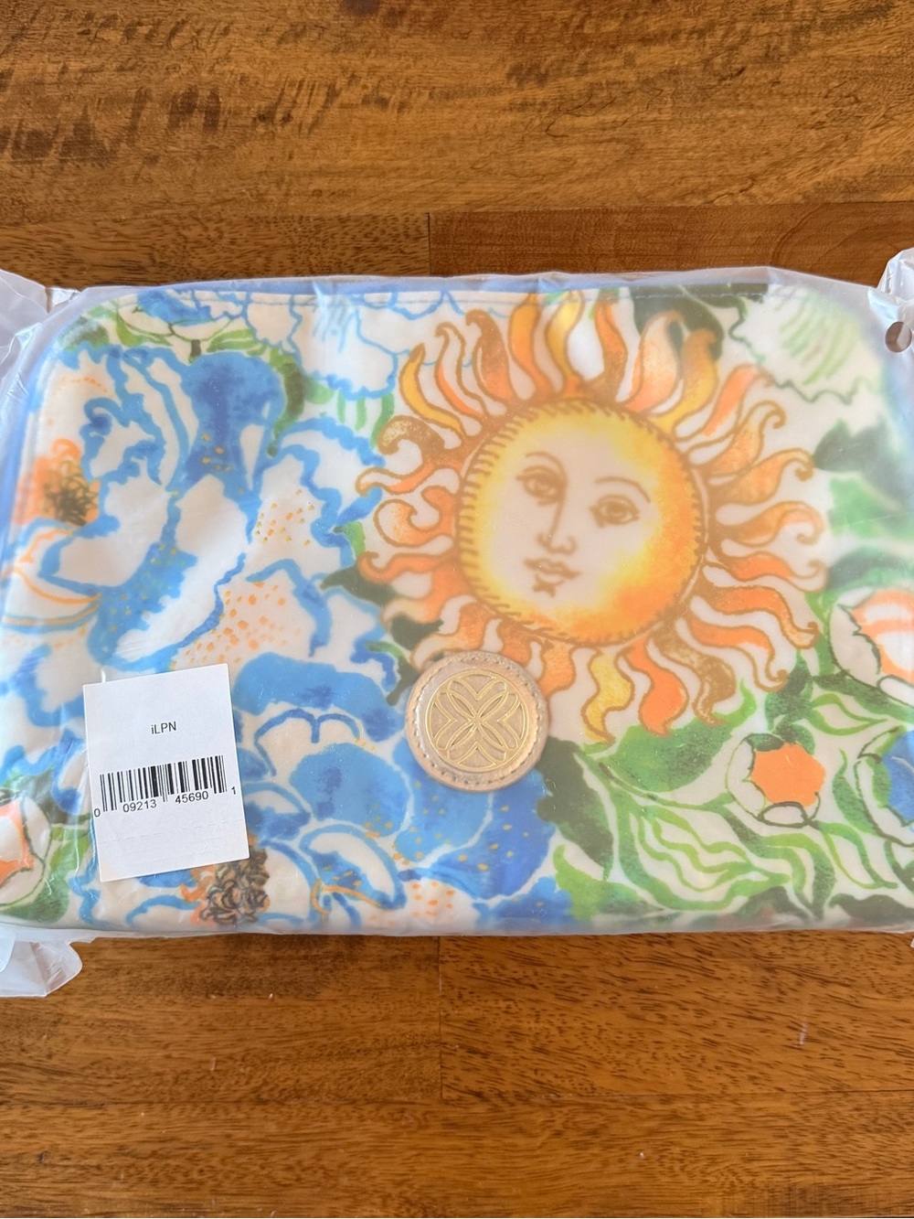 NIB Lilly Pulitzer Sun & Floral Printed Toiletry Bag